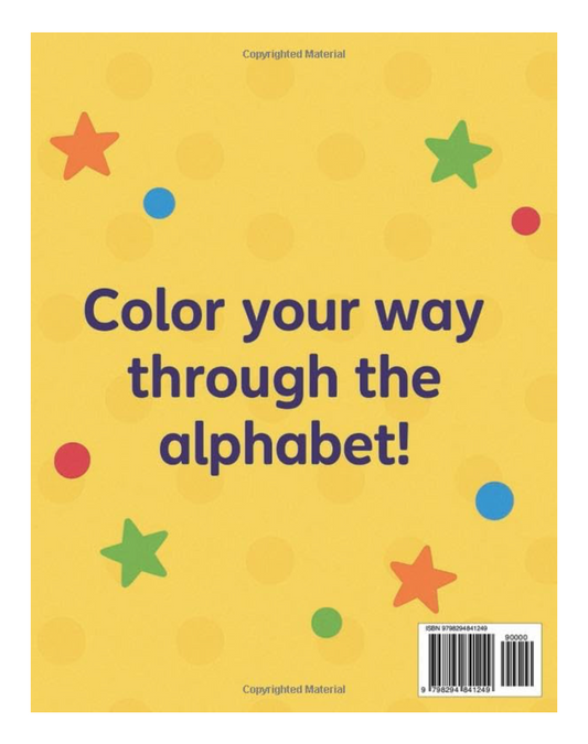 Little Learners: My ABC Coloring Book