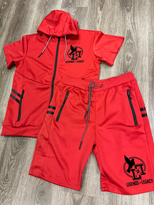 Hoodie Short Set