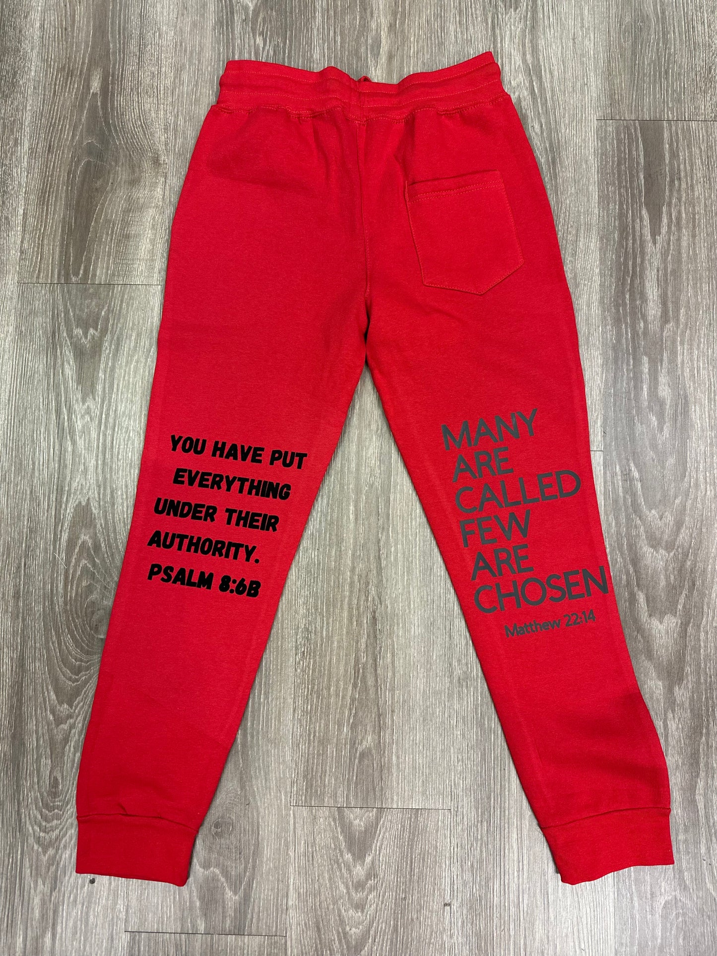 Hoodie Jogger Set Red