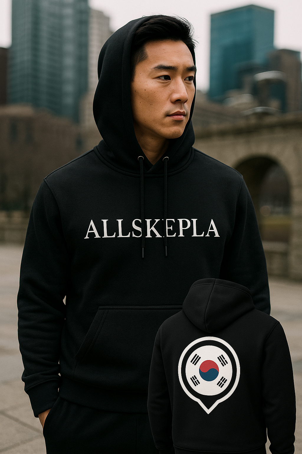 "Black Label Seoul" Hoodie