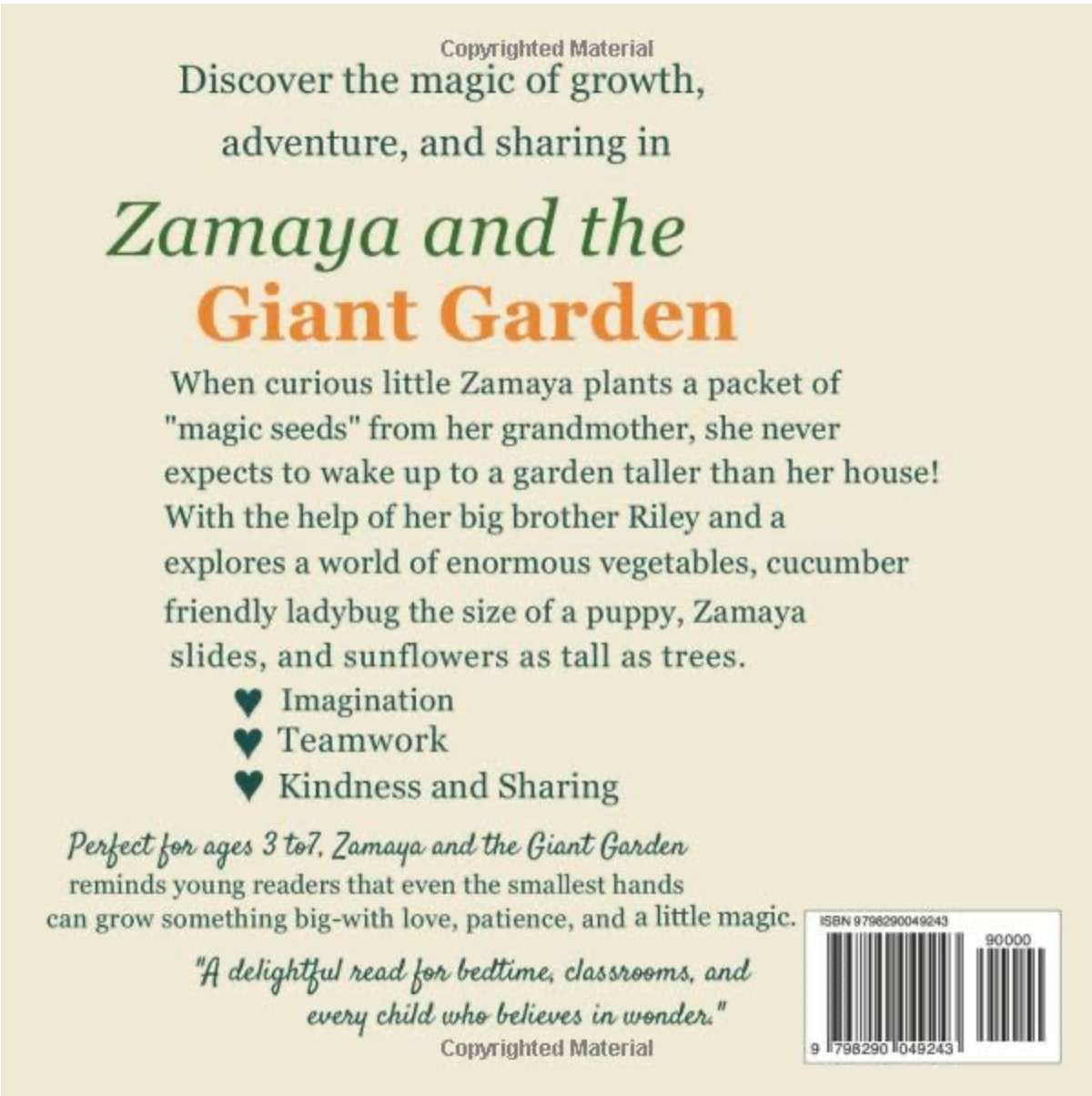 Zamaya and the Giant Garden